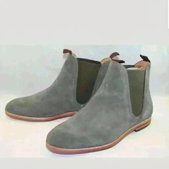 H London by Hudson Eldon Chelsea Suede Boot Sz 43 - Picture 5 of 6